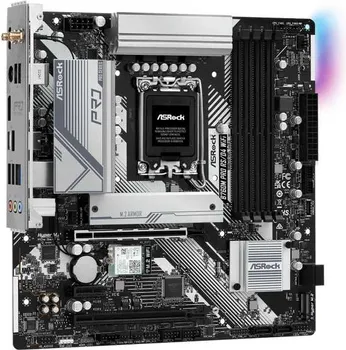 ASROCK MB B760M PRO RSINTEL B760, LGA1700, 4XDDR53XM.2, 4XSATA, RAID, HDMI, DP, MATX (1 / 3)