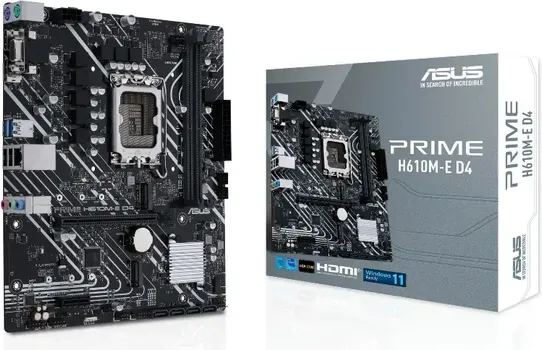 ASUS MB PRIME H610M-E D4-CSMINTEL H610 LGA 1700 2XDDR4VGA,HDMI,DP MICRO ATX (5 / 6)