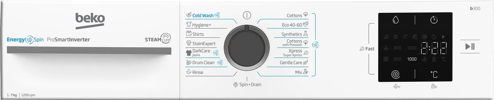 BEKO BM3WFSU37213WA [7KG] (7 / 9)