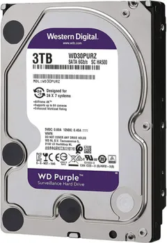WESTERN DIGITAL PURPLE SURVEILLANCE 3TB / HDD 3.5 / SATA III 6GB/S (1 / 1)
