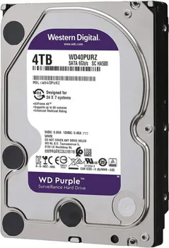 WESTERN DIGITAL PURPLE SURVEILLANCE 4TB / HDD 3.5 / SATA III 6GB/S (1 / 1)