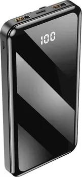 FOREVER POWER BANK TB-411 ALLIN1 10000 MAH WITH CABLES USB-C + LIGHTNING + MICROUSB BLACK (3 / 3)
