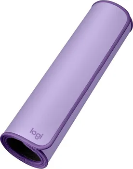 LOGITECH DESK MAT LAVANDER PODLOGA (956-000054) │ DIMENZIJE: 300 X 700 X 2 MM │ TEŽINA: 286 G │ MATERIJAL: 100% RECIKLIRANI POLIESTER (POVRŠINA I UNUTRAŠNJI SLOJ) │ PROTIVKLIZNA BAZA: 72% PRIRODNA GUMA │ OJAČANI ŠAVOVI: NAJLON + POLIESTER (2 / 10)