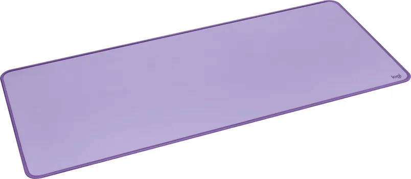 LOGITECH DESK MAT LAVANDER PODLOGA (956-000054) │ DIMENZIJE: 300 X 700 X 2 MM │ TEŽINA: 286 G │ MATERIJAL: 100% RECIKLIRANI POLIESTER (POVRŠINA I UNUTRAŠNJI SLOJ) │ PROTIVKLIZNA BAZA: 72% PRIRODNA GUMA │ OJAČANI ŠAVOVI: NAJLON + POLIESTER (3 / 10)