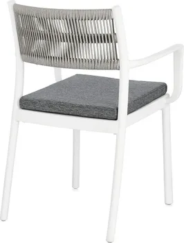 ANDREA BIZZOTTO BAŠT. STOLICA ALVIN 52.5X 59.5X82CM BIJELA/SIVA BIZZOTTO (9 / 9)