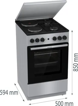 GORENJE KOMBINOVANI ŠPORET GK5A12SG (2 / 4)