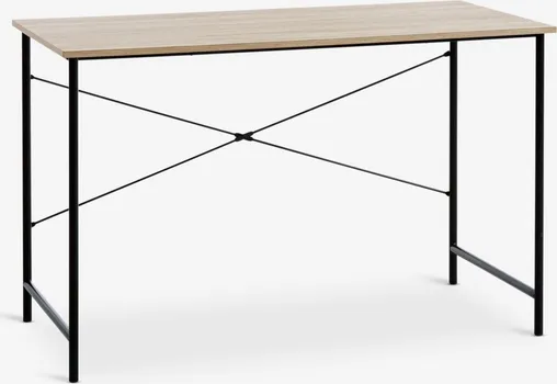 JYSK RADNI STOL VANDBORG 60X120 BOJA SVIJETLI HRAST/CRNA (1 / 9)
