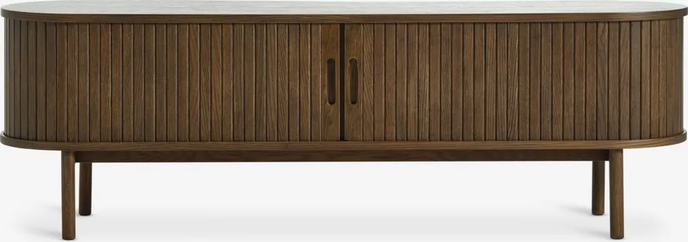 JYSK TV-STALAK LYNGVIG 160CM 2 ROLO VRATA TAMNI HRAST (5 / 9)