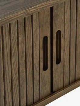 JYSK TV-STALAK LYNGVIG 160CM 2 ROLO VRATA TAMNI HRAST (9 / 9)