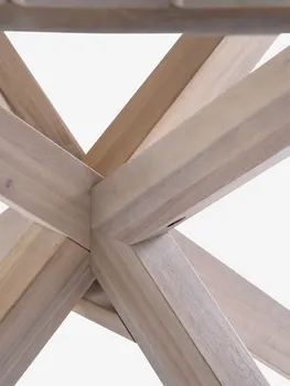 JYSK BAŠTENSKI STOL FUGLSAND Ø120 TVRDO DRVO (3 / 6)