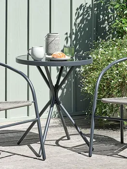JYSK BISTRO STOL RADSTRUP Ø60 CRNA (2 / 8)