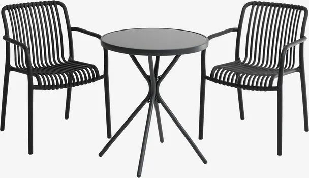 JYSK BISTRO STOL RADSTRUP Ø60 CRNA (5 / 8)