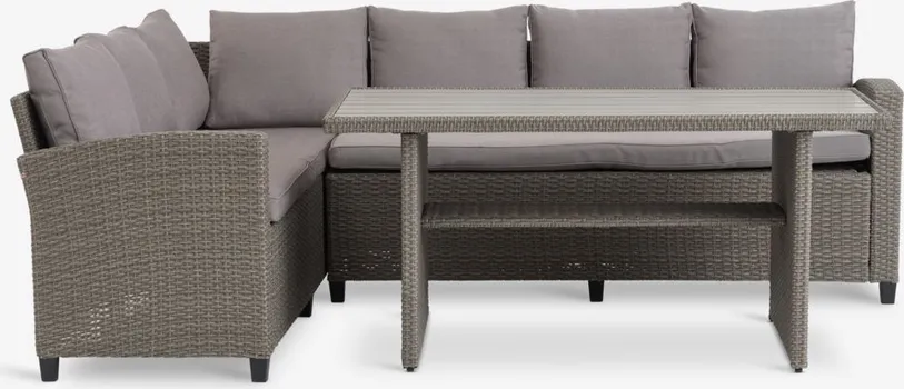 JYSK BAŠTENSKA GARNITURA VAGERMOSE 6 OSOBA ODLAGANJE NATUR (6 / 8)