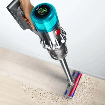 DYSON V12 ORIGIN ŠTAPNI USISIVAČ (492711) │ ZAPREMINA POSUDE: 0.35 L │ FILTRACIJA CIJELOG UREĐAJA │ SLIM FLUFFY GLAVA ZA ČIŠĆENJE │ BATERIJA: 60 MIN RADA, 4 SATA PUNJENJA │ DIMENZIJE: 1234 X 252 X 252 MM │ SNAGA: 130 W │ TEŽINA: 2.2 KG