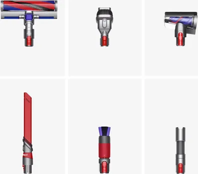 DYSON V12 ORIGIN ŠTAPNI USISIVAČ (492711) │ ZAPREMINA POSUDE: 0.35 L │ FILTRACIJA CIJELOG UREĐAJA │ SLIM FLUFFY GLAVA ZA ČIŠĆENJE │ BATERIJA: 60 MIN RADA, 4 SATA PUNJENJA │ DIMENZIJE: 1234 X 252 X 252 MM │ SNAGA: 130 W │ TEŽINA: 2.2 KG