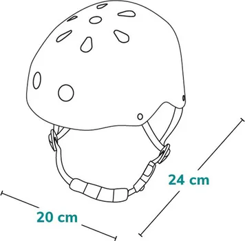 LIONELO KACIGA HELMET, BIJELA (8 / 8)