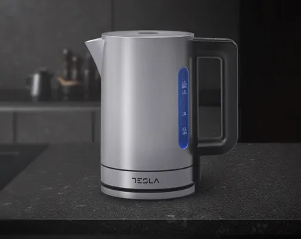 TESLA KT550BXD KUVALO ZA VODU │ SNAGA: 2200 W │ KAPACITET: 1,70 L │ MATERIJAL: INOX │ KONTROLA: DIGITALNA │ PODESIVA TEMPERATURA: 50°C, 70°C, 80°C, 90°C, 100°C │ ROTACIJA: 360° │ AUTOMATSKO ISKLJUČIVANJE │ ZAŠTITA OD PREGREVANJA │ STRIX KONTROLA │ TIP GREJAČA: SKRIVENI │ DODACI: FILTER ZA KAMENAC │ DIMENZIJE: 145 X 220 X 235 MM │ TEŽINA: 0,92 KG │ BOJA: INOX (5 / 5)