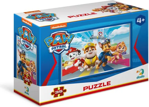 PUZZLE DODO PATROLNE ŠAPE MINI - ČETVORKA 35 DJELOVA