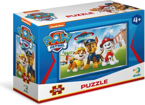 PUZZLE DODO PATROLNE ŠAPE MINI - RABL, ROKI & MARŠAL 35 DJELOVA