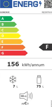 GORENJE RB 39 FPW4 [75L / 7L]