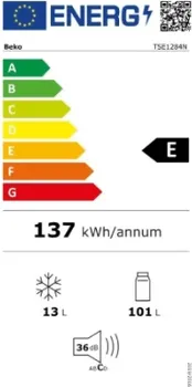 BEKO TSE 1284 N [101L / 13L]