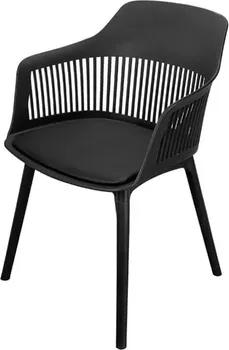 SAGA STOLICA PVC CRNA 1350002 (1 / 5)