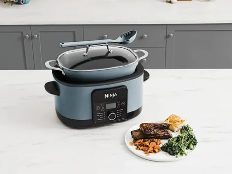 NINJA VISENAMJENSKO KUHALO 8L8U1, 1200W, TRIPLE FUSION, SLOW COOKER,MULTICOOKER,OD 40 DO 230 STEP (18 / 18)