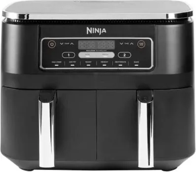 NINJA DVOZONSKA FRITEZAKAPAC. 7.6L, 6 FUNK. KUHANJA,DO 75% BRZE I MANJE MASTI, SNAGA 2400W (2 / 6)