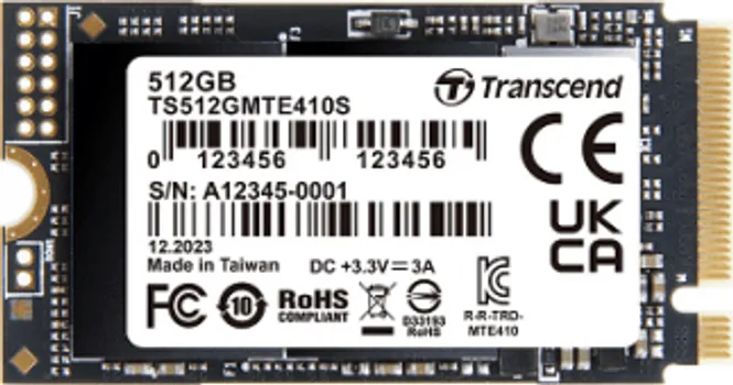 TRANSCEND TE410SP 512GB / SSD M.2 NVME TS512GMTE410SP (1 / 2)