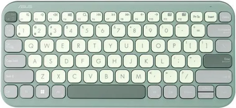 ASUS TASTATURA MARSHMALLOW KW100, BEŽIČNA, BLUETOOTH, ZELENA (1 / 4)