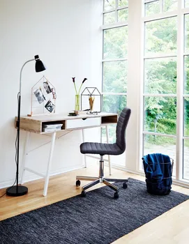 JYSK RADNI STOL ABBETVED 48X120 BOJA SVIJETLI HRAST/BIJELA (5 / 9)