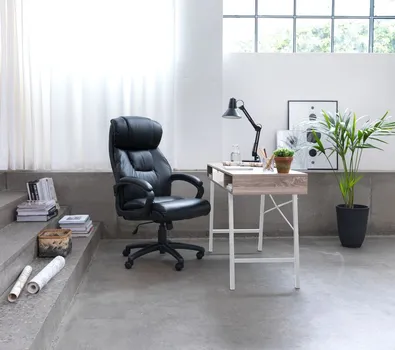 JYSK RADNI STOL ABBETVED 48X120 BOJA SVIJETLI HRAST/BIJELA (8 / 9)