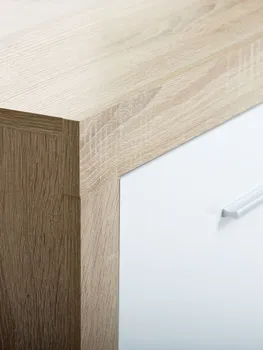 JYSK TV-STALAK FAVRBO BOJA SVIJETLI HRAST/BIJELA (2 / 4)