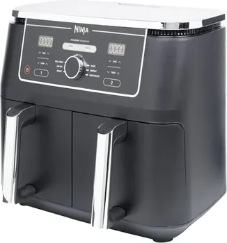 NINJA DVOZONSKA FRITEZAKAPAC.9.5L, 6 FUNK. KUHANJADO 75% BRZE, TEZINA 8,8KG, SNAGA 2470W (4 / 6)