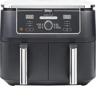 NINJA DVOZONSKA FRITEZAKAPAC.9.5L, 6 FUNK. KUHANJADO 75% BRZE, TEZINA 8,8KG, SNAGA 2470W (5 / 6)