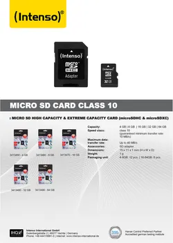 32GB / SD CARD MICRO CLASS 10 (3 / 3)