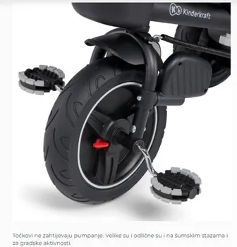 KINDERKRAFT TRICIKL SPINSTEP GREEN 31777 (2 / 16)