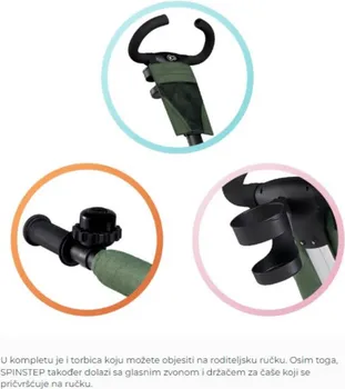 KINDERKRAFT TRICIKL SPINSTEP GREEN 31777 (16 / 16)