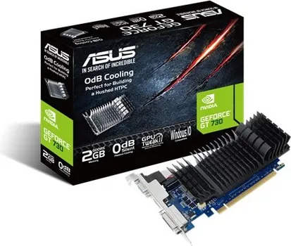 ASUS VGA GT730-SL-2GD5-BRKNVIDIA GEFORCE GT 7302GB GDDR5 64BITVGA,DVI,HDMI (1 / 2)