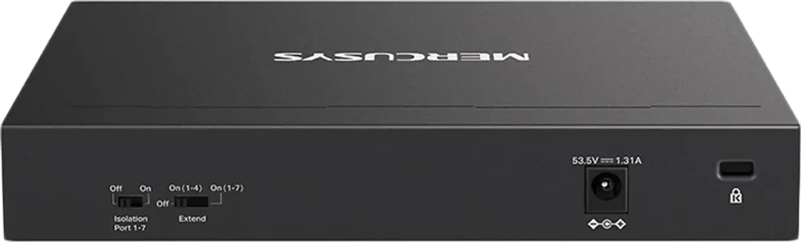 MERCUSYS SWITCH MS108GP — 8 PORTA, LAYER 2, POE (3 / 4)