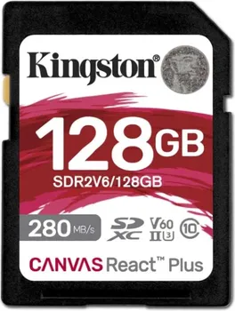 KINGSTON CANVAS REACT PLUS 128GB / SD MEMORY CARD UHS-II (2 / 3)