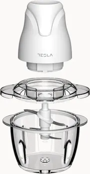 TESLA SJECKALICA FC302WSNAGA 400 W KAPACITET 1 L 4 INOX OŠTRICE NA 2 NIVOA STAKLENA POS (2 / 7)