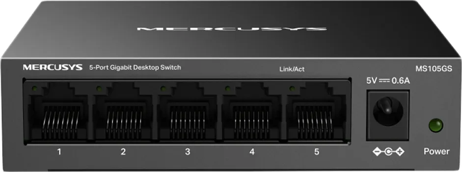5-PORT GIGABIT DESKTOP SWITCHPORT: 5× GIGABIT PORTSSPEC: DESKTOP STE (1 / 3)
