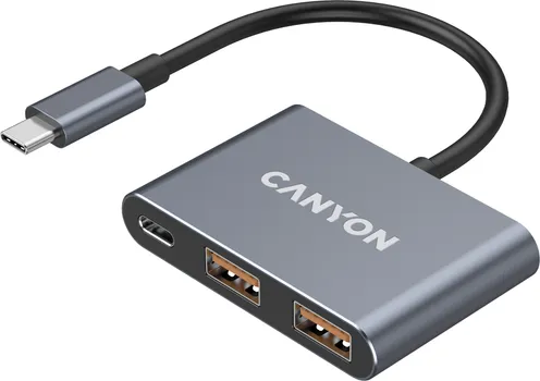 CANYON HUB DS-3 3IN1 USB-C DARK GREY (2 / 5)
