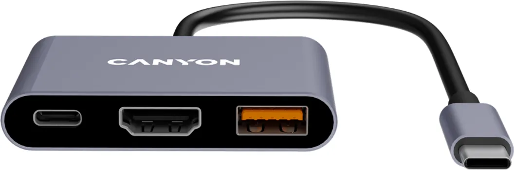 CANYON HUB DS-4 3IN1 USB-C GREY (2 / 5)