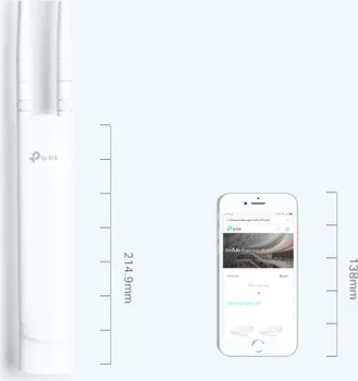 TP-LINK EAP113-OUTDOOR 300 MBPS OUTDOOR WI-FI ACCESS POINT, 1× 10/10 (5 / 7)