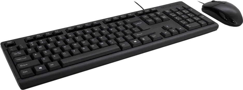 INTER-TECH TASTATURA I MIŠ SET, AC KB-101SC, ŽIČANA, BOS-HRV-SLV-SR (1 / 2)