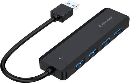 GEMBIRD USB HUB USB 1 X 3.1 (GEN 1), USB 3.X2.0 INTERFEJSOM UHB-U3P4P-02 (1 / 3)