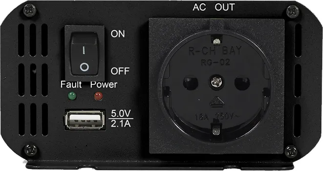 GEMBIRD DC-AC INVERTER ZA AUTO, IN12VOUT220V 500W EG-PWC500-01 (2 / 4)