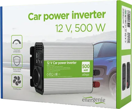 GEMBIRD DC-AC INVERTER ZA AUTO, IN12VOUT220V 500W EG-PWC500-01 (4 / 4)